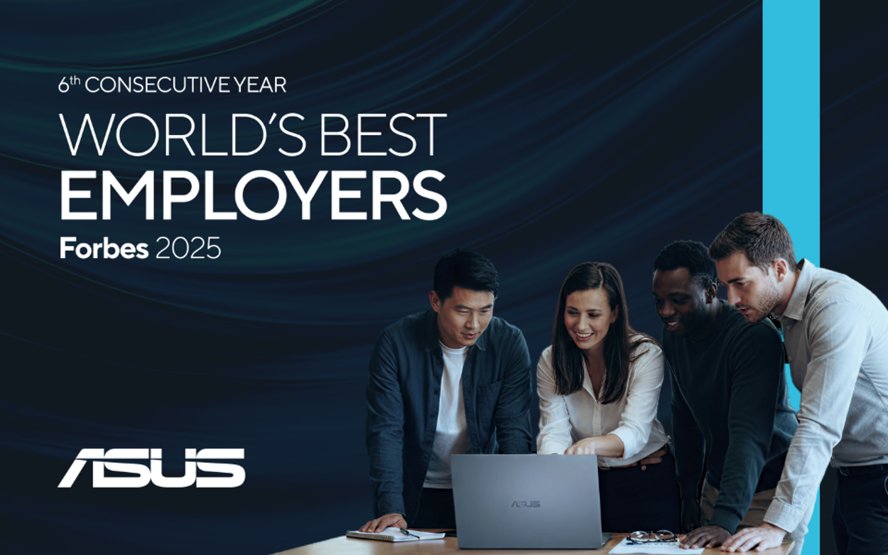 ASUS Named One of the World's Best Employers for Sixth Year by Putting People First